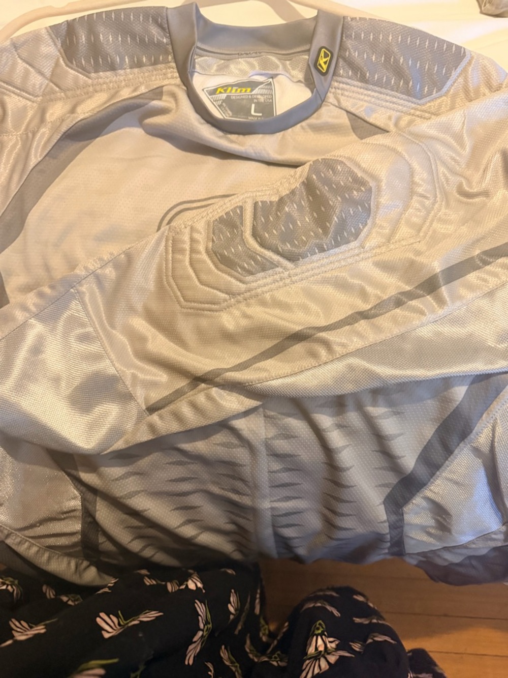 Klim Men’s Silver Motocross Jersey - Lightweight Performance - Picture 7 of 7